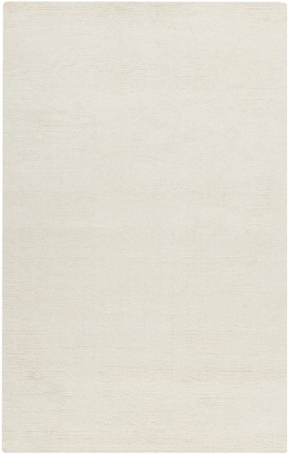0793283266880 - SURYA MYSTIQUE M-262 TRANSITIONAL HAND LOOMED 100% WOOL IVORY 9' X 13' AREA RUG
