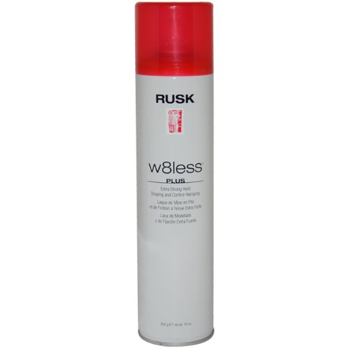 0793379181981 - W8LESS PLUS EXTRA STRONG HOLD SHAPING AND CONTROL HAIR SPRAY BY RUSK FOR UNISEX - 10 OUNCE HAIR SPRAY