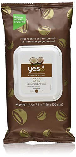0793379201627 - YES TO COCONUT CLEANSING WIPES, 25 COUNT