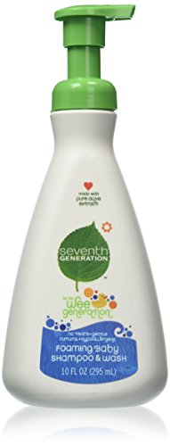 0793379271125 - SEVENTH GENERATION BABY SHAMPOO AND WASH, FOAMING - 10 OZ, PACK OF 2