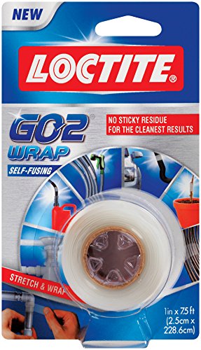0079340647633 - LOCTITE GO2 CLEAR REPAIR WRAP 1-INCH BY 7.5-FOOT ROLL
