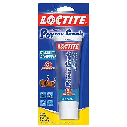 0079340648920 - LOCTITE POWER GRAB EXPRESS ALL PURPOSE CONSTRUCTION ADHESIVE, 3 OUNCE SQUEEZE TUBE