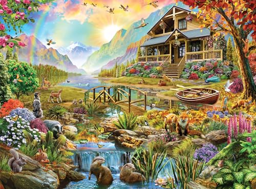 0079346014507 - BUFFALO GAMES - PARADISE IN THE COUNTRY - 1000 PIECE JIGSAW PUZZLE FOR ADULTS CHALLENGING PUZZLE PERFECT FOR GAME NIGHTS - FINISHED SIZE 26.75 X 19.75