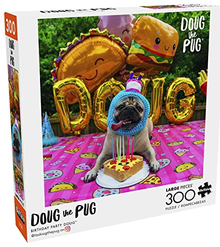 0079346027972 - BUFFALO GAMES - BIRTHDAY PARTY DOUG - 300 LARGE PIECE JIGSAW PUZZLE