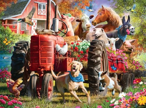 0079346119677 - BUFFALO GAMES - COUNTRY LIFE - FUN TIMES AT THE FARM -1000 PIECE JIGSAW PUZZLE