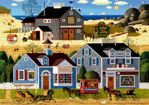 0079346226214 - BUFFALO GAMES - CHARLES WYSOCKI - DEVILSTONE HARBOR - 300 PIECE JIGSAW PUZZLE FOR FAMILIES CHALLENGING PUZZLE PERFECT FOR GAME NIGHTS - FINISHED PUZZLE SIZE IS 21.25 X 15.00