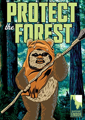 0079346330027 - STAR WARS - PROTECT THE FOREST - 500 PIECE JIGSAW PUZZLE