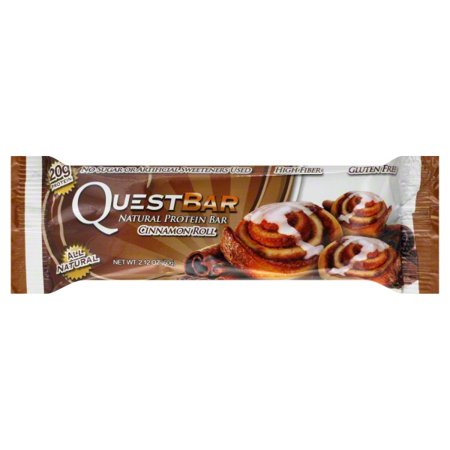 0793573076342 - QUEST NUTRITION PROTEIN BAR, WHITE CHOCOLATE RASPBERRY, 20G PROTEIN, 2.1OZ BAR, 12 COUNT