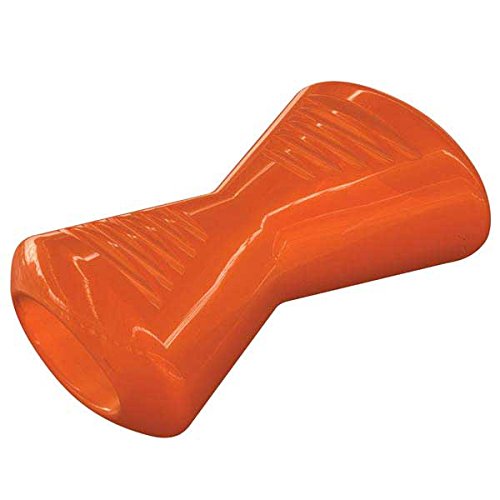 0793573106742 - BIONIC SK-CL204 URBAN STICK DURABLE DOG TOY CHEW TOY TREAT TOY, LARGE, ORANGE