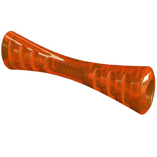 0793573213532 - BIONIC SK-CL206 URBAN STICK DURABLE DOG TOY CHEW TOY TREAT TOY, EXTRA LARGE, ORANGE
