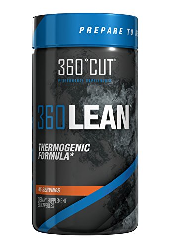 0793573219763 - 360CUT 360LEAN, ELITE THERMOGENIC FORMULA FOR OPTIMAL FAT BURNING PERFORMANCE, 90 COUNT
