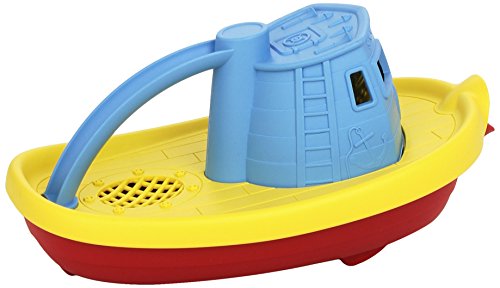 0793573640536 - GREEN TOYS MY FIRST TUG BOAT, BLUE