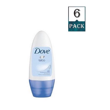 0793585069448 - DOVE ROLL-ON TALCO 50 ML (PACK OF 6)