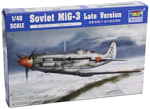 0793625033576 - TRUMPETER 1/48 MIG3 LATE VERSION SOVIET FIGHTER MODEL KIT BY TRUMPETER