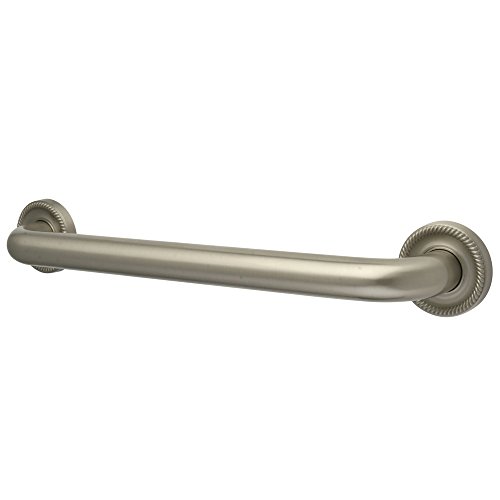 7936623751438 - BRASS CAMELON 30 DECORATIVE GRAB BAR - SATIN NI FABRICATED FROM SOLID BRASS MATERIAL FOR DURABILITY AND RELIABILITY, 1-1/4 GRIPPING SURFACE ON GRAB BAR, EASY TO INSTALL, 1-1/2 (38MM) WALL CLEARANC