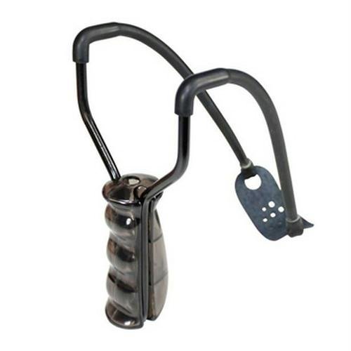 0793676045993 - AFTERMATH BONE COLLECTOR SPORT SLINGSHOT WITH LEATHER POUCH AND TUBULAR BANDS