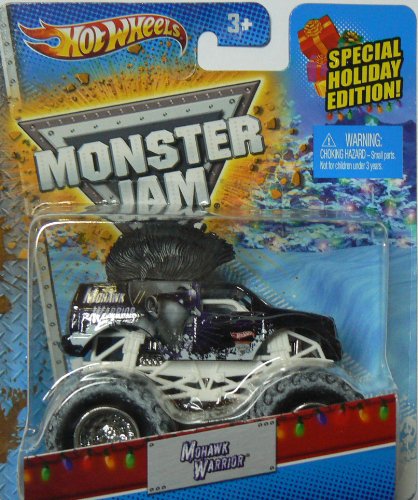 0793936138311 - HOT WHEELS MONSTER JAM 2013 SPECIAL HOLIDAY EDITION MOHAWK WARRIOR