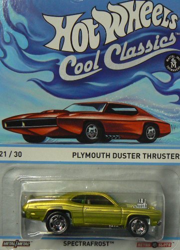 0793936138816 - HOT WHEELS COOL CLASSICS SPECTRAFROST 21/30 PLYMOUTH DUSTER THRUSTER