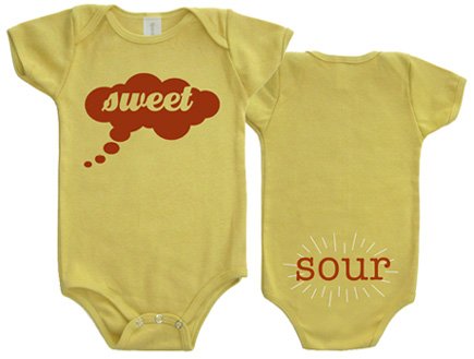 0793936788134 - TOMAT SWEET AND SOUR BABY ORGANIC BODYSUIT (12-18 MOS)