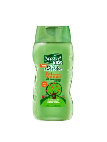 0079400189448 - SUAVE KIDS 2 IN 1 SHAMPOO AND CONDITIONER, PURELY AWESOME MANGO, 12 OUNCE