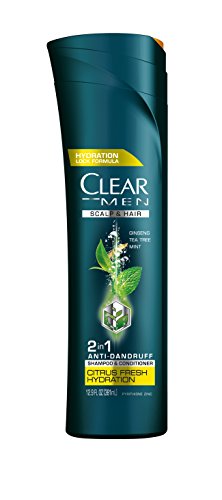 0079400332448 - CLEAR MEN 2 IN 1 SHAMPOO + CONDITIONER, CITRUS FRESH HYDRATION 12.9 OZ-PACKING MAY VARY