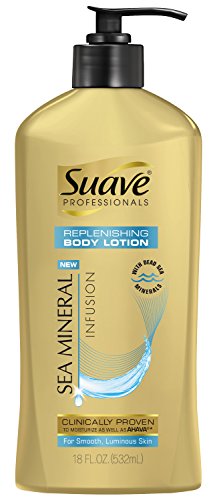 0079400422224 - SUAVE GOLD PROFESSIONALS BODY LOTION, SEA MINERAL INFUSION, 18 OUNCE