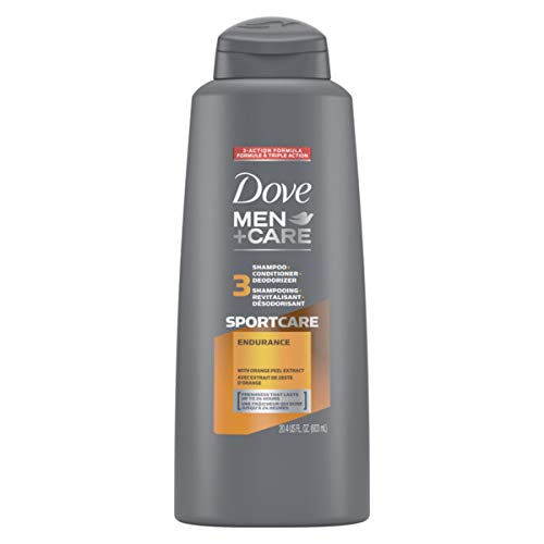0079400472243 - DOVE MEN+CARE SPORTCARE 3 IN 1 SHAMPOO FOR MEN’S HAIR ENDURANCE+COMFORT CLEANS AND CONDITIONS BETTER THAN REGULAR SHAMPOO FOR MEN 20.4 OZ