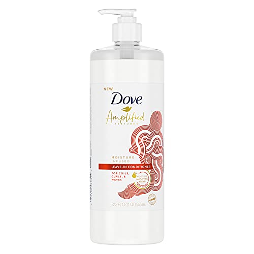 0079400484314 - DOVE AMPLIFIED TEXTURES LEAVE-IN CONDITIONER FOR COILS, CURLS AND WAVES WITH JOJOBA MOISTURE AMPLIFYING HAIR CONDITIONER BLEND 33. 8 OZ
