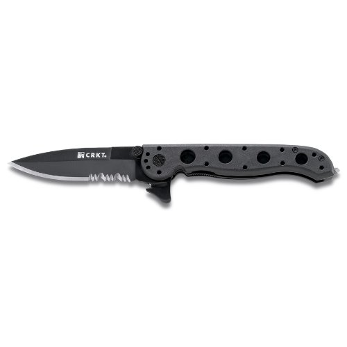 0794023161519 - COLUMBIA RIVER KNIFE AND TOOL M16-13ZLEK LAW ENFORCEMENT SPEAR POINT SERRATED EDGE KNIFE