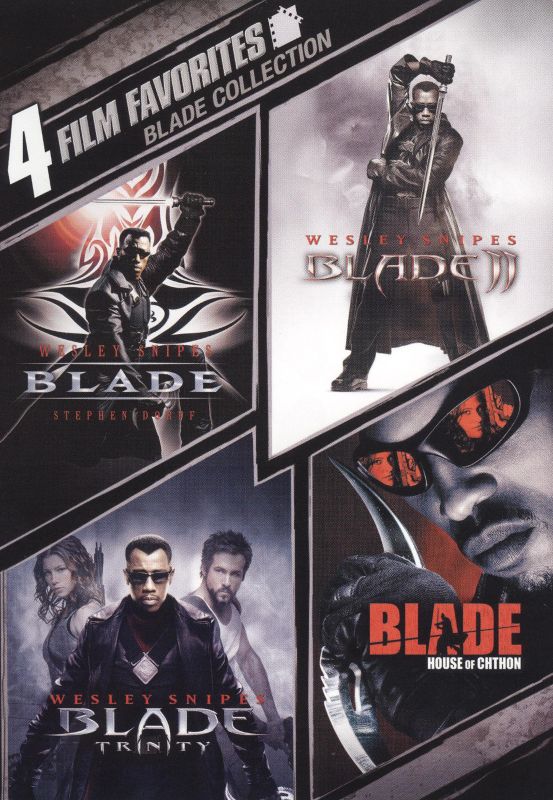 0794043132223 - 4 FILM FAVORITES: BLADE COLLECTION (BLADE / BLADE II / BLADE: TRINITY / BLADE: HOUSE OF CHTHON)