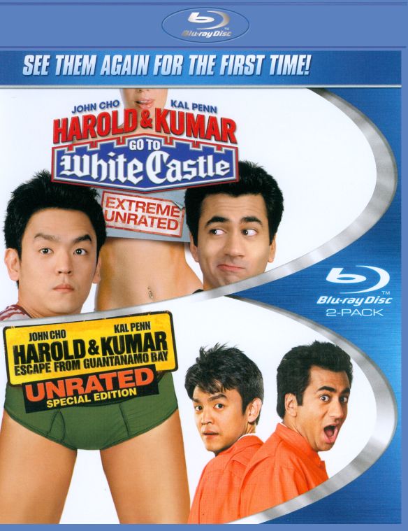 0794043157226 - HAROLD AND KUMAR GO TO WHITE CASTLE/ESCAPE FROM GUANTANAMO (BLU-RAY DISC)