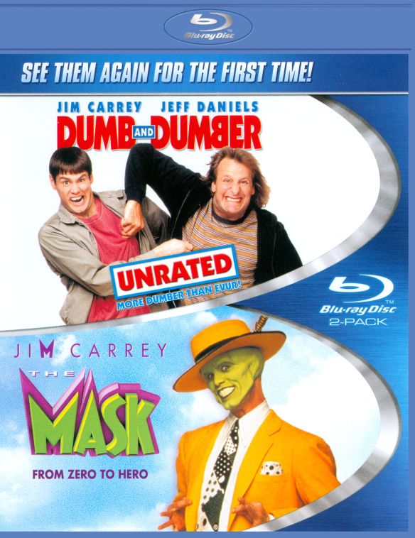 0794043157318 - DUMB AND DUMBER (UNRATED) / THE MASK (BLU-RAY) (WIDESCREEN)