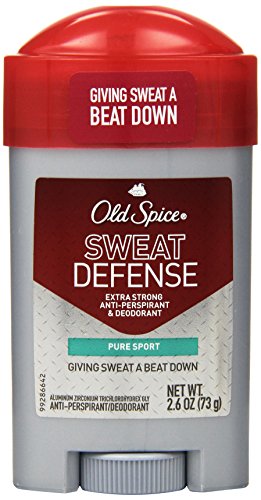 0794168040106 - OLD SPICE, SWEAT DEFENSE, SOLID ANTIPERSPIRANT & DEODORANT, PURE SPORT, 2.6-OUNCE STICKS (PACK OF 4)