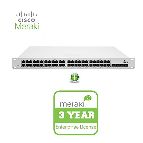 0794348680665 - CISCO MERAKI CLOUD MNG'D SWITCH MS220-48 + 3YR OF ENTERPRISE LIC. AND SUPPORT