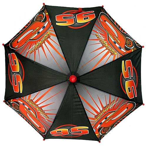 0794434050327 - ABG ACCESSORIES LITTLE BOYS' CARS UMBRELLA, BLACK/RED, ONE SIZE