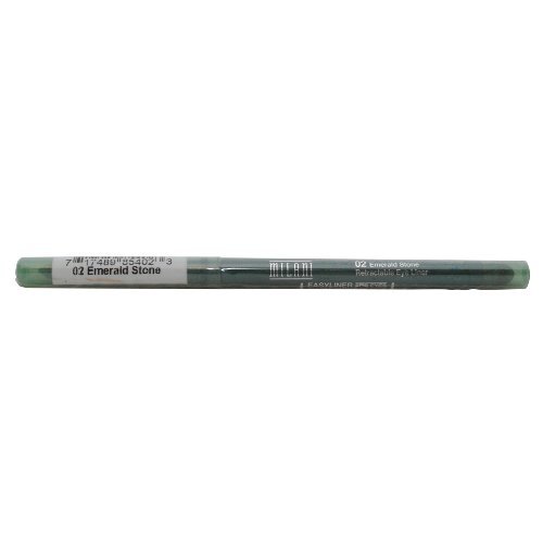 0794437168081 - MILANI EASY LINER FOR EYES GLITTER RETRACTABLE EYELINER #02 EMERALD STONE BY MILANI