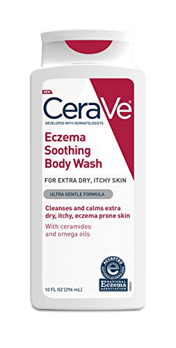 0794438041550 - CERAVE ECZEMA SOOTHING BODY WASH, 10 FLUID OUNCE