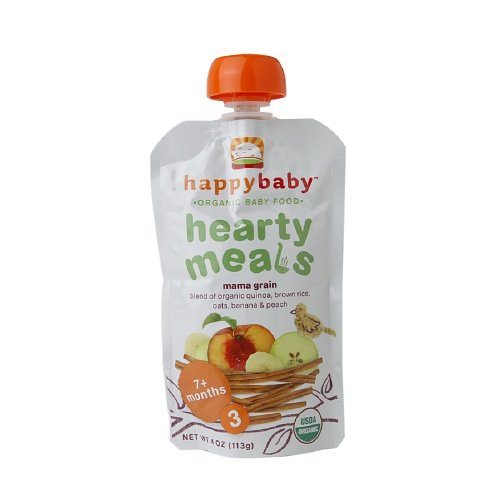 0794600387516 - HAPPY BABY ORGANIC BABY FOOD: STAGE 3 / MEALS, 7+ MONTHS, MAMA GRAIN 3.5 OZ
