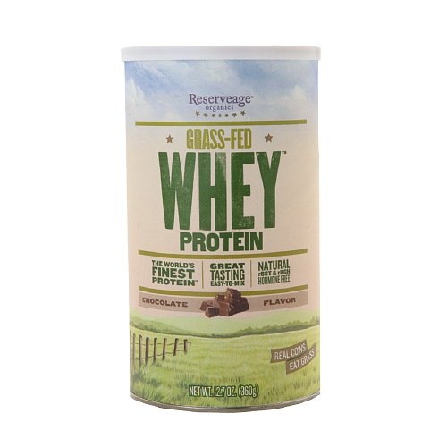 0794610447736 - RESERVEAGE ORGANICS GRASS-FED WHEY PROTEIN, CHOCOLATE 12.7 OZ (PACK OF 1)