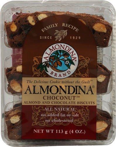 0794620573661 - ALMONDINA BISCUITS CHOCONUT? ALMOND AND CHOCOLATE -- 4 OZ (PACK OF 2)