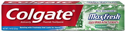 0794628147703 - COLGATE MAX TOOTHPASTE, FRESH CLEAN MINT, 7.8 OUNCE