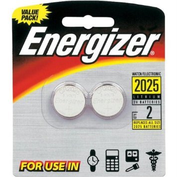 0794628147857 - ENERGIZER 2025BP-2 LITHIUM BUTTON CELL BATTERY (2 COUNT)