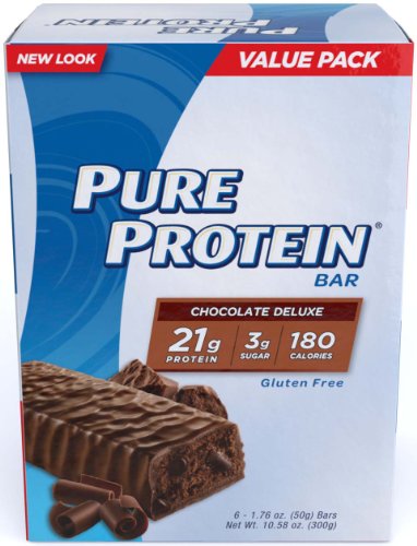0794628198149 - PURE PROTEIN CHOCOLATE DELUXE VALUE PACK,6 COUNT 50 GRAM BARS (PACK OF 2)