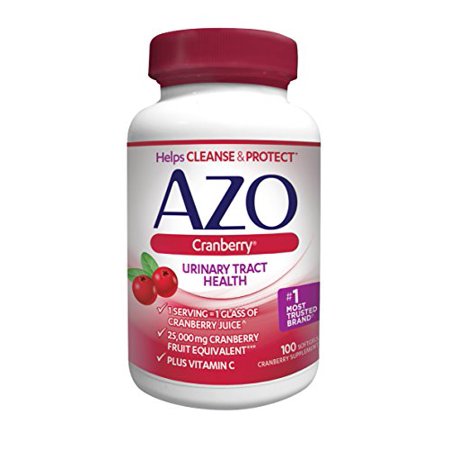 0794628207988 - AZO CRANBERRY URINARY TRACT HEALTH, 25,000MG EQUIVALENT OF CRANBERRY FRUIT, SOFTGELS 100 COUNT