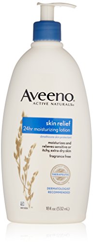 0794628300641 - AVEENO ACTIVE NATURALS SKIN RELIEF 24 HOUR MOISTURIZING LOTION, 18 OZ.