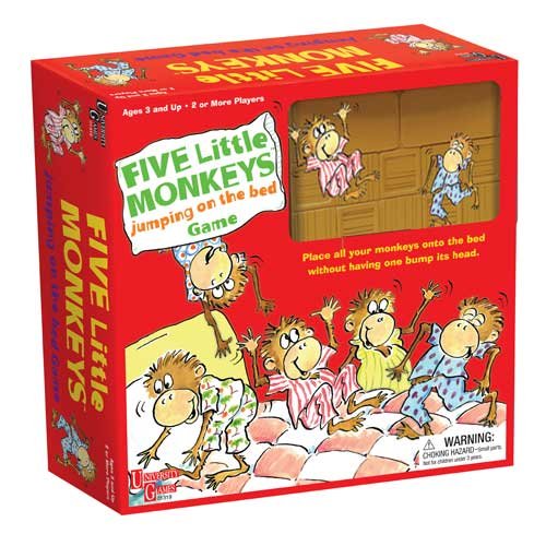 0794764013191 - FIVE LITTLE MONKEYS JUMPING ON THE BED GAME