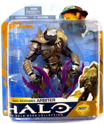 0794819421445 - MCFARLANE TOYS ACTION FIGURE - HALO SERIES 8 - ARBITER RIPA 'MORAMEE BY UNKNOWN