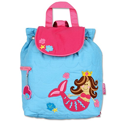 0794866013280 - STEPHEN JOSEPH QUILTED BACKPACK, MERMAID, ONE SIZE