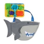 0794866090809 - BEACH TOTE WITH SAND TOY PLAY SET SHARK