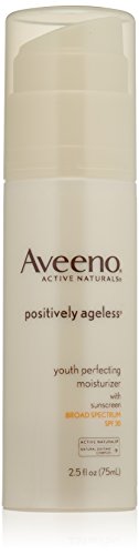 0794866346135 - AVEENO ACTIVE NATURALS POSITIVELY AGELESS YOUTH PERFECTING MOISTURIZER, SPF 30, 2.5 OUNCE